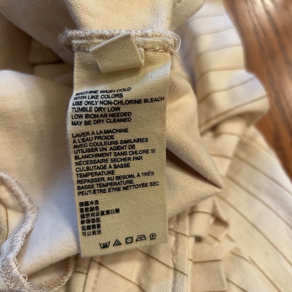 Free People Paper Bag High Waist Crop Pants, Size 4 - Picture 3 of 8